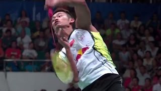 L Dan v Lee CWMSF Wang Lao Ji BWF World Champ2013 [upl. by Crandall]