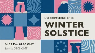 Winter Solstice 2023 Sunrise Live from Stonehenge [upl. by Guise]