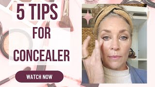 5 Concealer Tips [upl. by Aneladdam494]