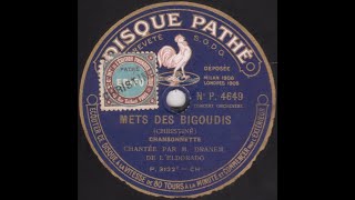 Dranem quot Mets des bigoudis quot 1908 [upl. by Mandle108]