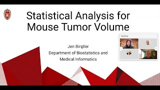 Biostatistics Project Statistical Analysis for Mouse Tumor Volume [upl. by Johppah]