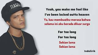 Locked Out of Heaven  Bruno Mars  Lirik Terjemahan [upl. by Ranchod]