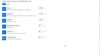 How To Show All Icons In Windows 10 Notification Area [upl. by Enyak]