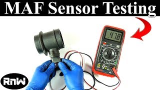 How to Test a Mass Air Flow MAF Sensor  Without a Wiring Diagram [upl. by Atiekan426]