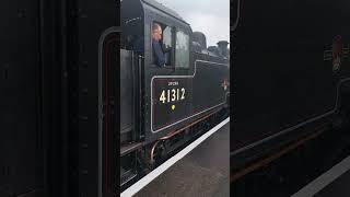 Didcot Railway Centre 20th September 2024 With BR Ivatt Tank 41312 Arriving Back At Didcot Station [upl. by Haorbed]