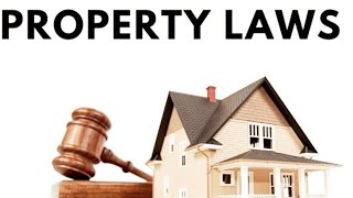 Property Law notes for 3 amp 5 yrs llb students [upl. by Bernardi765]