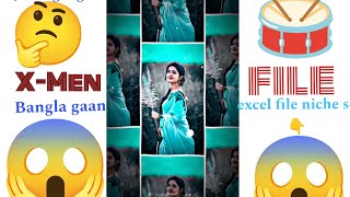 alight motion edit XML file niche se 👇 Bangla ganevideo [upl. by Schreib]