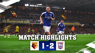 HIGHLIGHTS  WATFORD 1 TOWN 2 [upl. by Rab]