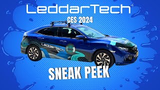 LeddarTech Sneak Peak at CES 2024 [upl. by Asirret]