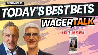 WAGERTALK TODAY BEST BETS  NFL WK 4 MLB  CFB WK5  Free Picks [upl. by Barris]