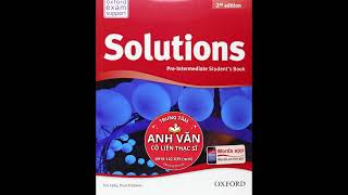 Solutions PreIntermediate Students Book  Unit 4 [upl. by Sucramej492]