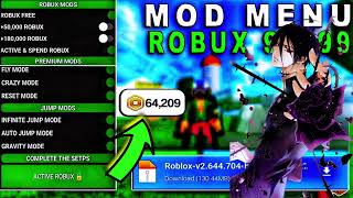 ✅️MOD MENU✅️ Roblox Mod Apk v2 645 Unlimited Robux amp Speed Fly Jump Hack 2024 [upl. by Dylana]