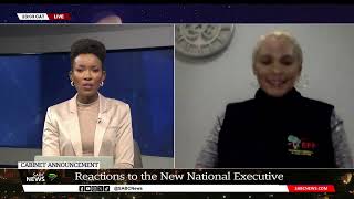 Reactions to New National Executive  Its a bloated Cabinet LeighAnn Mathys [upl. by Mathian]