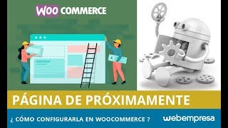 Página de Próximamente en WooCommerce plugin [upl. by Aracat]