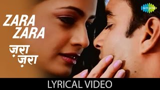 Zara Zara With Lyrics  ज़रा ज़रा  Rehna Hai Tere Dil Mein  R Madhavan  Bombay Jayashri  RHTDM [upl. by Niuqaoj]