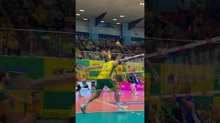 Bieniu is back 🔥 volleyball volley PlusLiga [upl. by Hadwin]