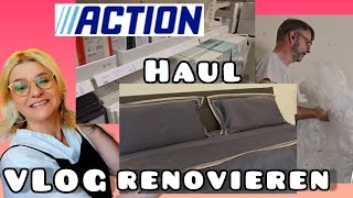 VLOG RenovierungZezzo BettwäscheActionIkea haul [upl. by Amehsat]