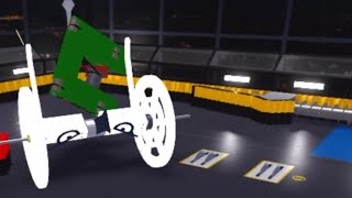 Huge vs Jackpot Roblox BattleBots Season 2 fight card 5 [upl. by Teeter277]