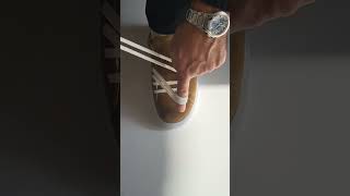 Casual shoessneakers laces tie technique clean look [upl. by Anemix367]