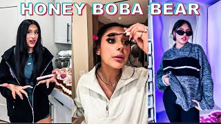 1 HOUR HONEY BOBA BEAR TikTok Compilation 1 2024  Satisfying TikToks [upl. by Sklar216]