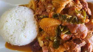 FEIJOADA Á MODA ANGOLANARECEITAS DA BENELGA [upl. by Assira]