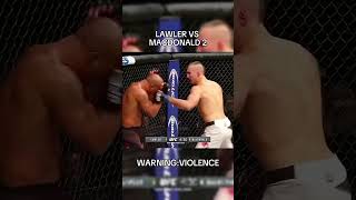 Lawler Vs Macdonald 2ViolenceX Party In The UsaGlory To Jesus✝️ ufcviralvideos [upl. by Sugna]