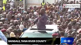 Rais hawezi leta maendeleo Tana River kukiwa na fujo Speaker Amason Kingi [upl. by Ahsikam892]