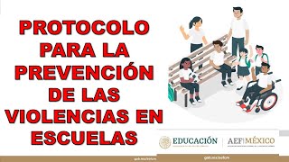 Protocolo para la prevención de las violencias en las escuelas [upl. by Robbie]