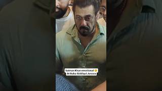 Salman Khan Emotional At Baba Siddqui Janaja 💔😭LuckyRbVlogsnw4jm [upl. by Saffian796]