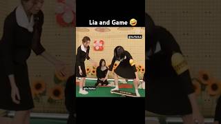 Lia and Game 🤣 shorts youtubeshorts itzy midzy lia kpop fyp [upl. by Tani]