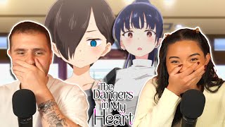 WE CANT STOP SMILING😂  The Dangers in My Heart Episode 4 Reaction [upl. by Kilk]