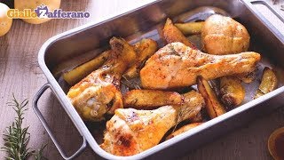 Pollo al forno alle spezie marinato  Le ricette di zia Franca [upl. by Bernice755]