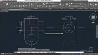 17  Application de chanfreins et arrondi  AutoCAD 2018 2D Essentials [upl. by Asilanom202]