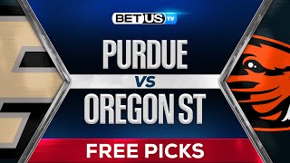 Purdue vs Oregon State  College Football Week 4 Predictions Picks and Best Bets [upl. by Akino855]