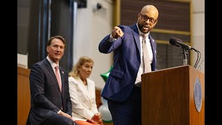 Executive Director of the Virginia Lottery Khalid Reede Jones speaks at Virginia Lottery’s special [upl. by Nema225]