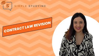 Contract Law revision [upl. by Anoet]