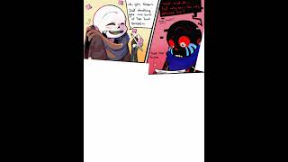 Detailed Error Sans∩ ͡° ͜ʖ ͡°⊃━☆ﾟ Errorink Short Comic Dub shorts undertaleau [upl. by Egroej]