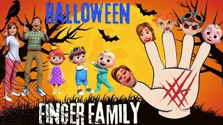 🎃 Halloween Finger Family Song  Daddy Finger Nursery Rhyme  Fun for Kids  2024 [upl. by Ahsinert]