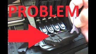 HP Designjet 500  800 Carriage Latch Repair [upl. by Tripp]