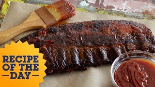 Recipe of the Day Tyler’s Ultimate Barbecued Ribs  Food Network [upl. by Sillyrama]