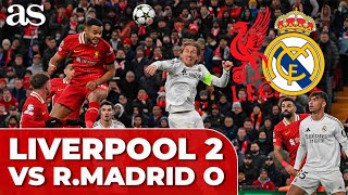 LIVERPOOL 2 REAL MADRID 0  RESUMEN y GOLES  CHAMPIONS LEAGUE  Audio Carrusel [upl. by Feirahs813]