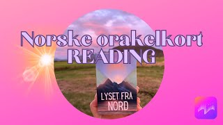 INTUITIV TOLKNING AV ÅTTE KORT FRA LYSET FRA NORD 🧡 [upl. by Ettezzil]