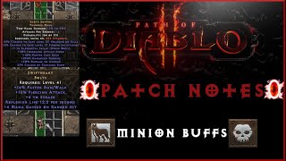 Patch notes for Season 13 in Path of Diablo [upl. by Atinat]