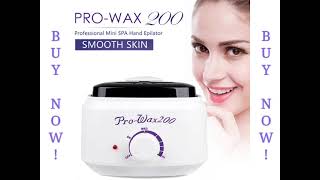 Prowax 200 wax heater [upl. by Ecyal381]