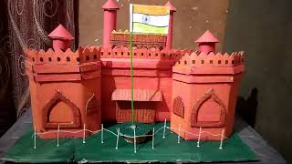 How to make a 3D model of Red Fort [upl. by Hanas]