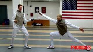 How To Fence The Basics of Fencing Taught by Olympians [upl. by Farman407]