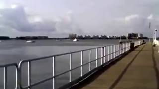 Gulfport Florida Fishing Pier Walk at Boca Ciega Bay [upl. by Wren167]