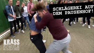 Krass Schule  Schlägerei auf dem Pausenhof 009  RTL II [upl. by Shalna]