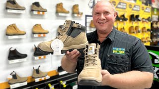 AustralianMade Mongrel 261060 amp 461060 Work Safety Boots SafetyQuip Australia [upl. by Iad]