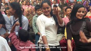 New Nepali live lok dohori song 2017 Nuwakot program [upl. by Icram]